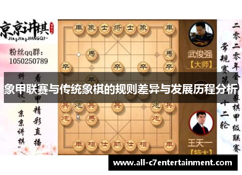 象甲联赛与传统象棋的规则差异与发展历程分析